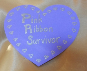 Purple Heart Award for Pink Ribbon Survivors 